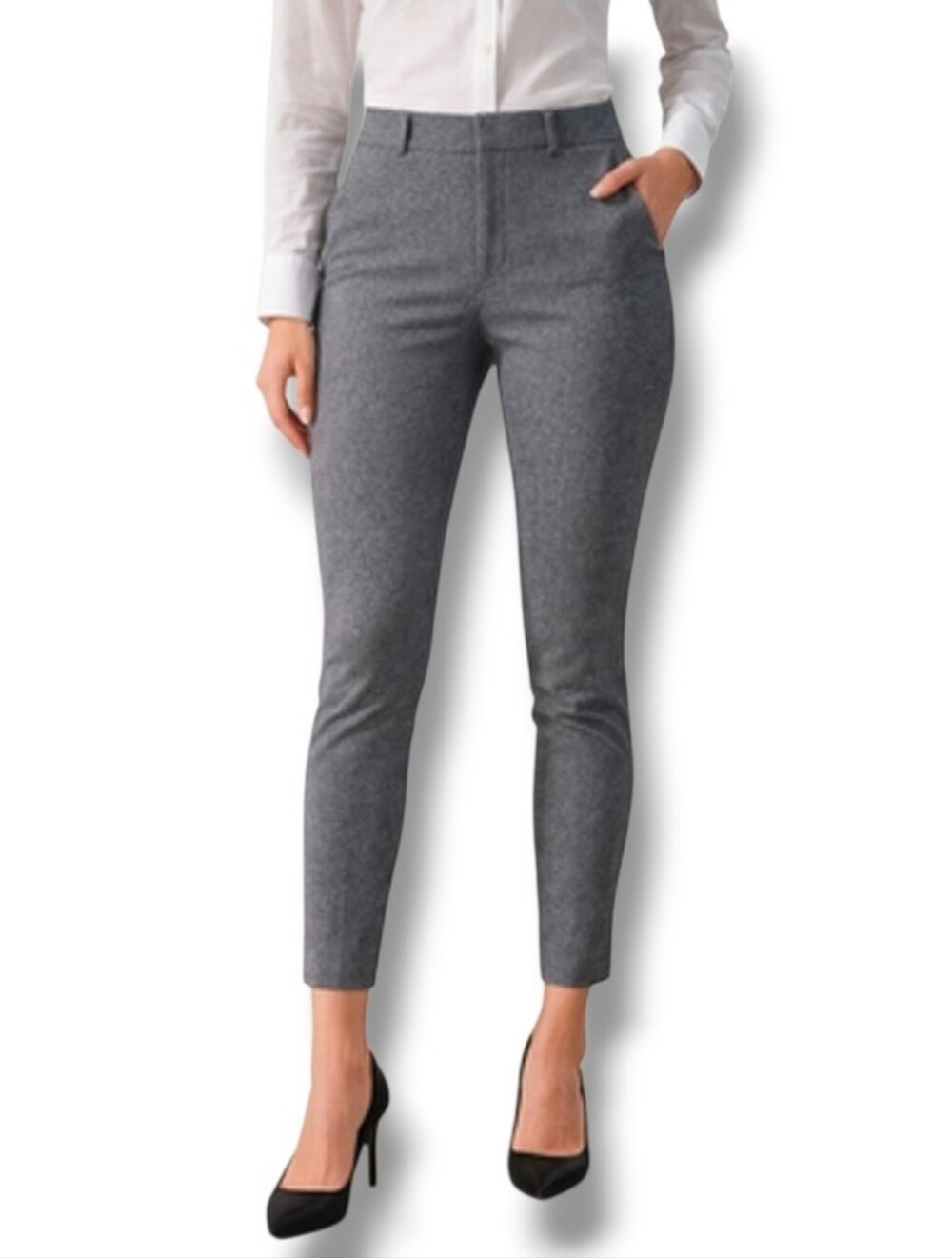 A New Day Bi-Stretch Skinny Ankle High-Rise Trousers | 16R